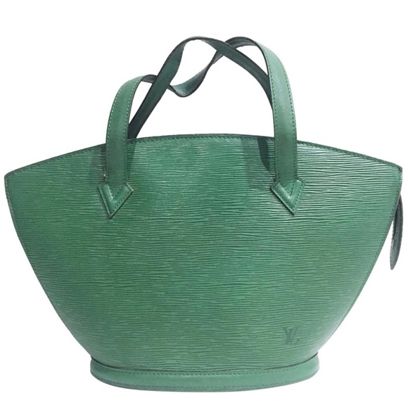 Louis Vuitton Handbags - Louis Vuitton green epi leather Saint Jacques bag